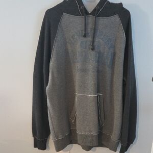 J. America Two-Tone Gray Hoodie